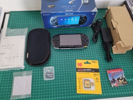 Sony PSP Giga Pack + 64GB Memory Card and Game - Black