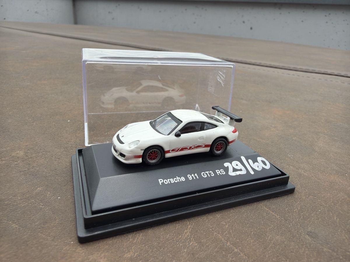 Porsche Modellini d'auto: Porsche 996 GT3 RS - 1/87 – Usato da Wolfwil venduto da Rolex1