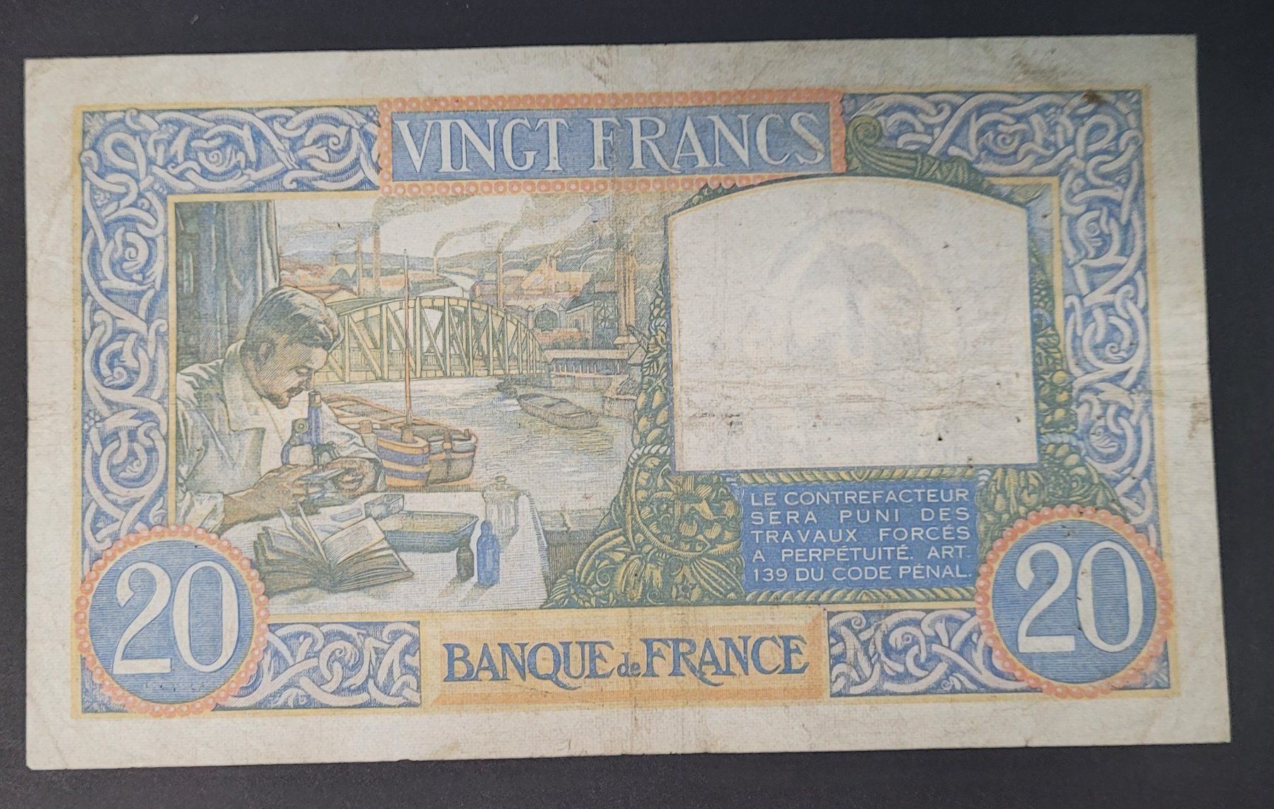 Banconote: 20 FRANCS / FRANKREICH 1941 – Usato da Mumpf venduto da antonio_schweiz_961 1