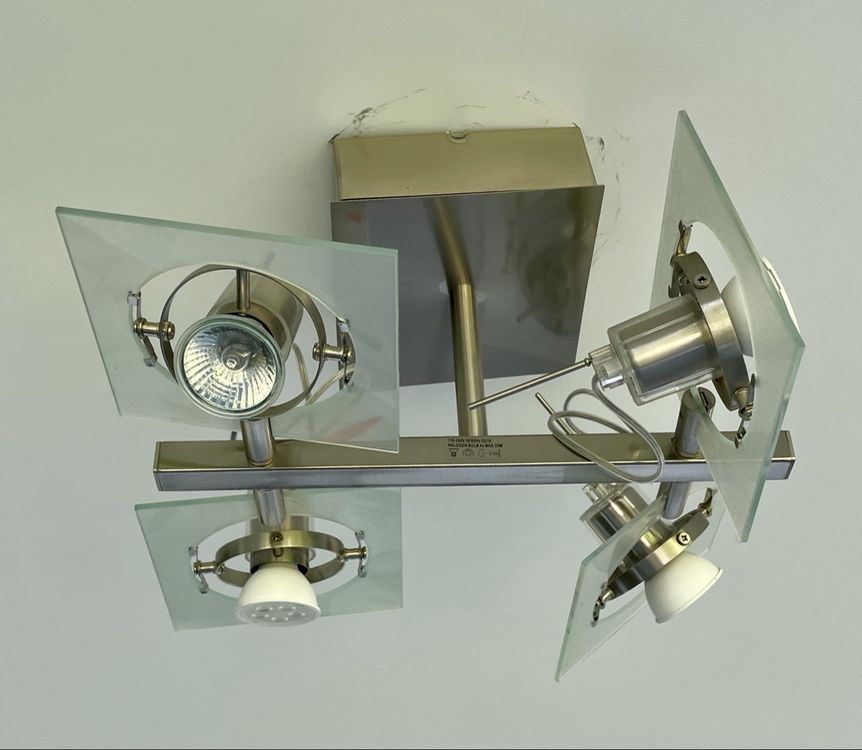 Ikea Lustres & lampes de plafonds: Deckenstrahler IKEA Fuga 4-strahlig in Zürich abzuholen – D'occasion à Zürich par mortimer3