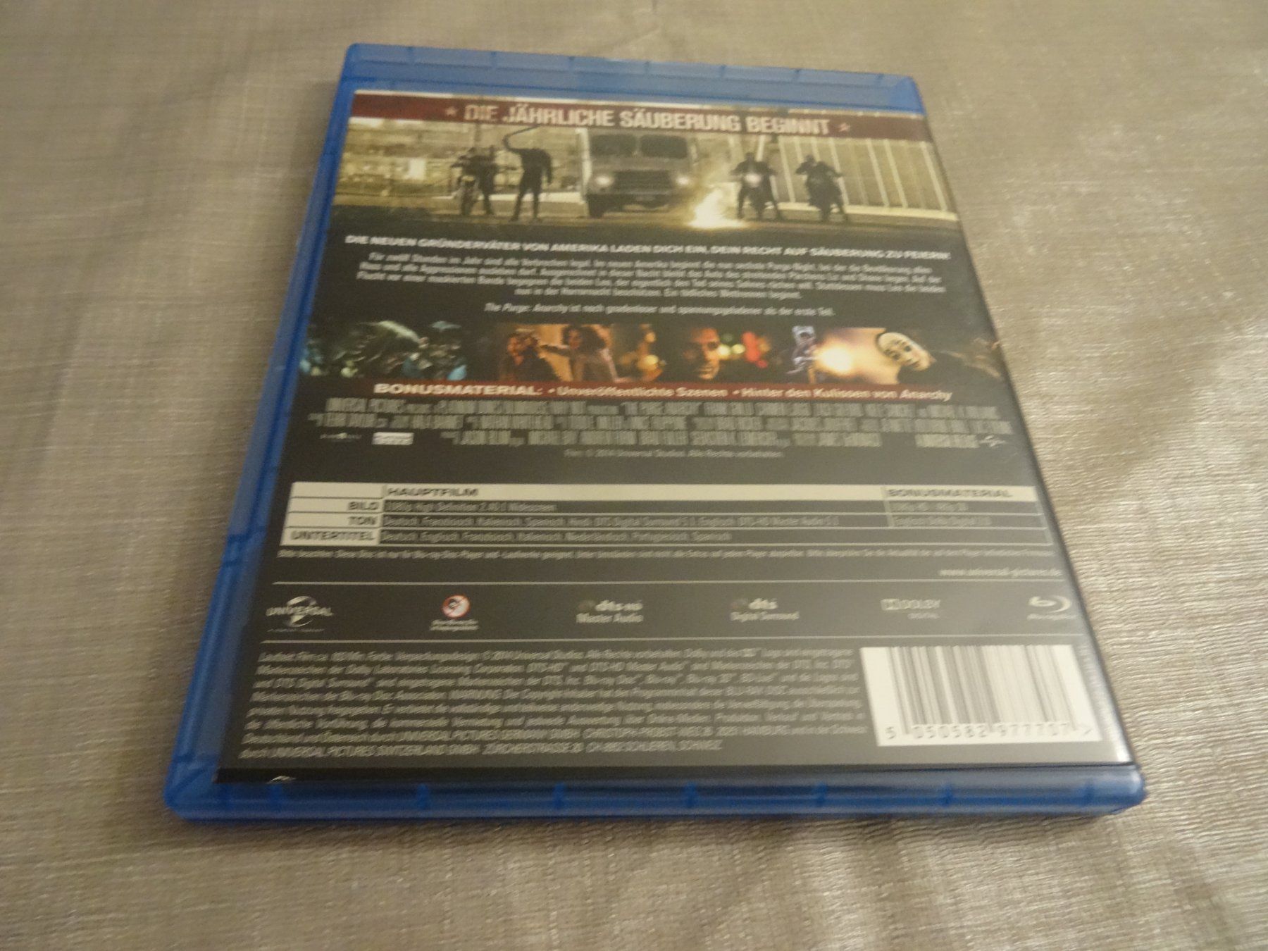 Tutti i DVDs: Blu-ray The Purge: Anarchy – Usato da Olten venduto da Disc-Verkauf 2
