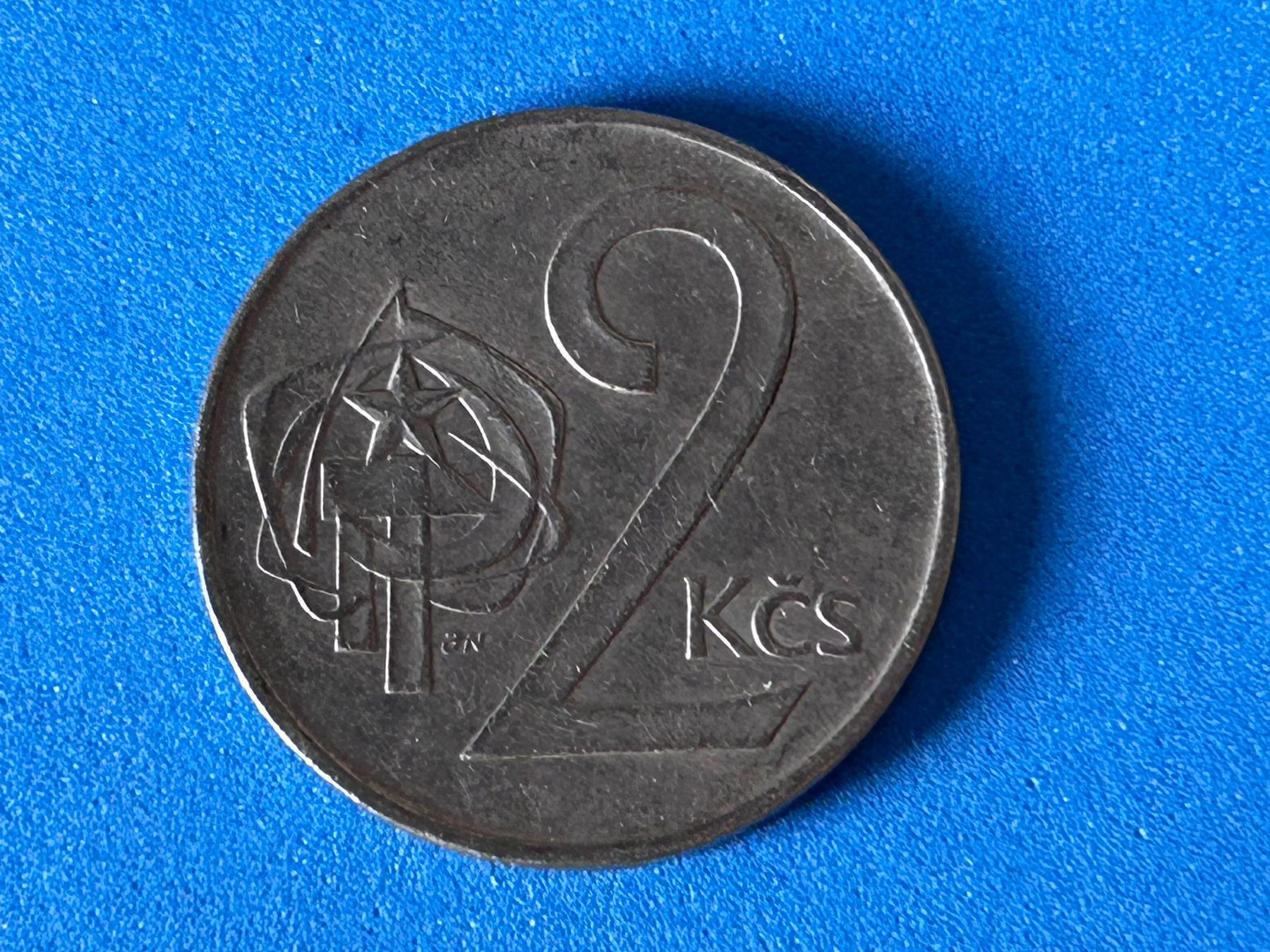 Tutti le monete: Czechoslovakia - 2 Koruny 1974 – Usato da Corcelles NE venduto da AJKader 8