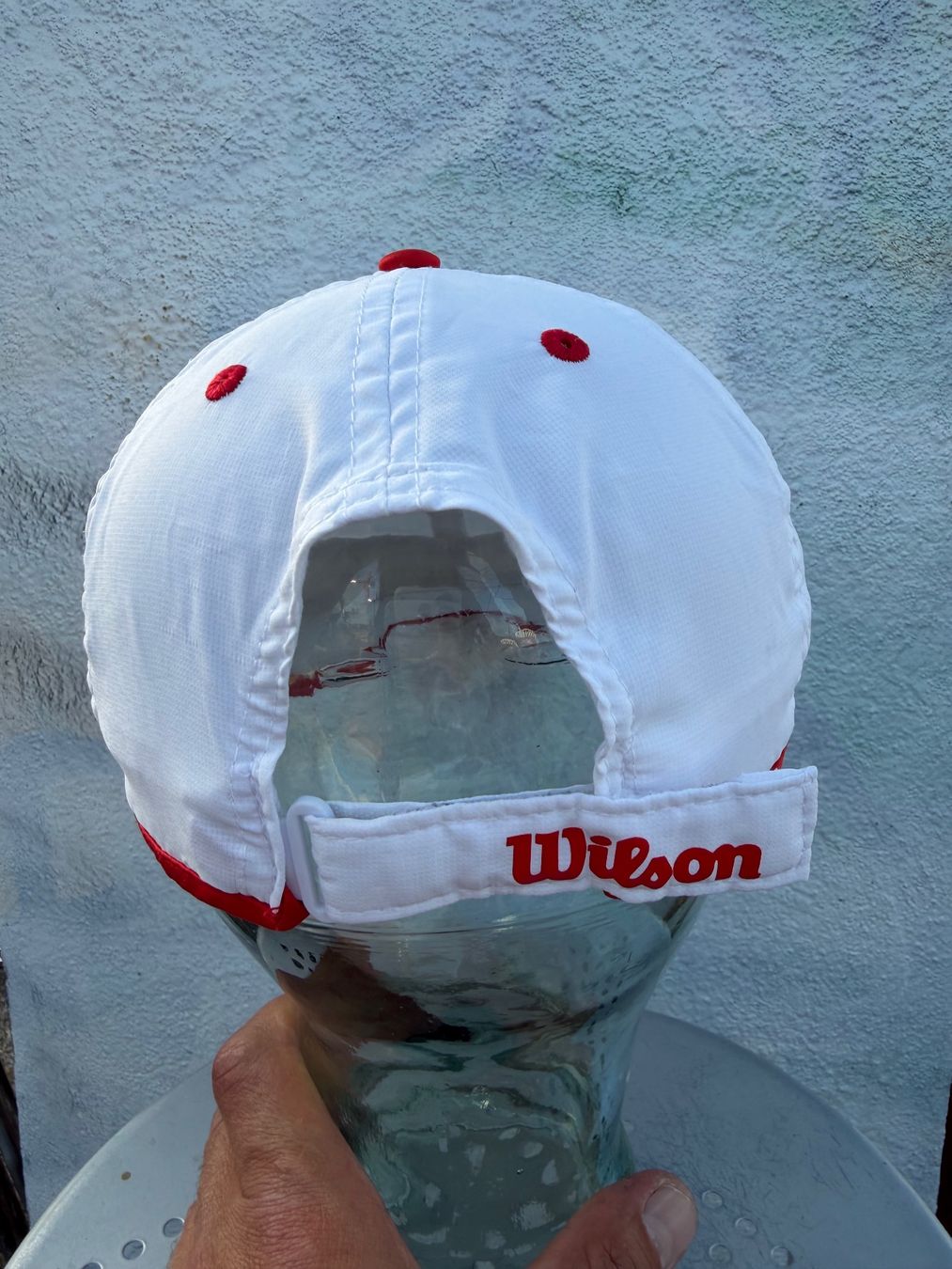 Copricapi, berretti & cappellini: Wilson Tennis 6-Panel Strap-back Cap – Usato da Zürich venduto da le_souk 2