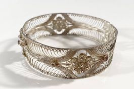 Silber Armreif filigran Armband 925