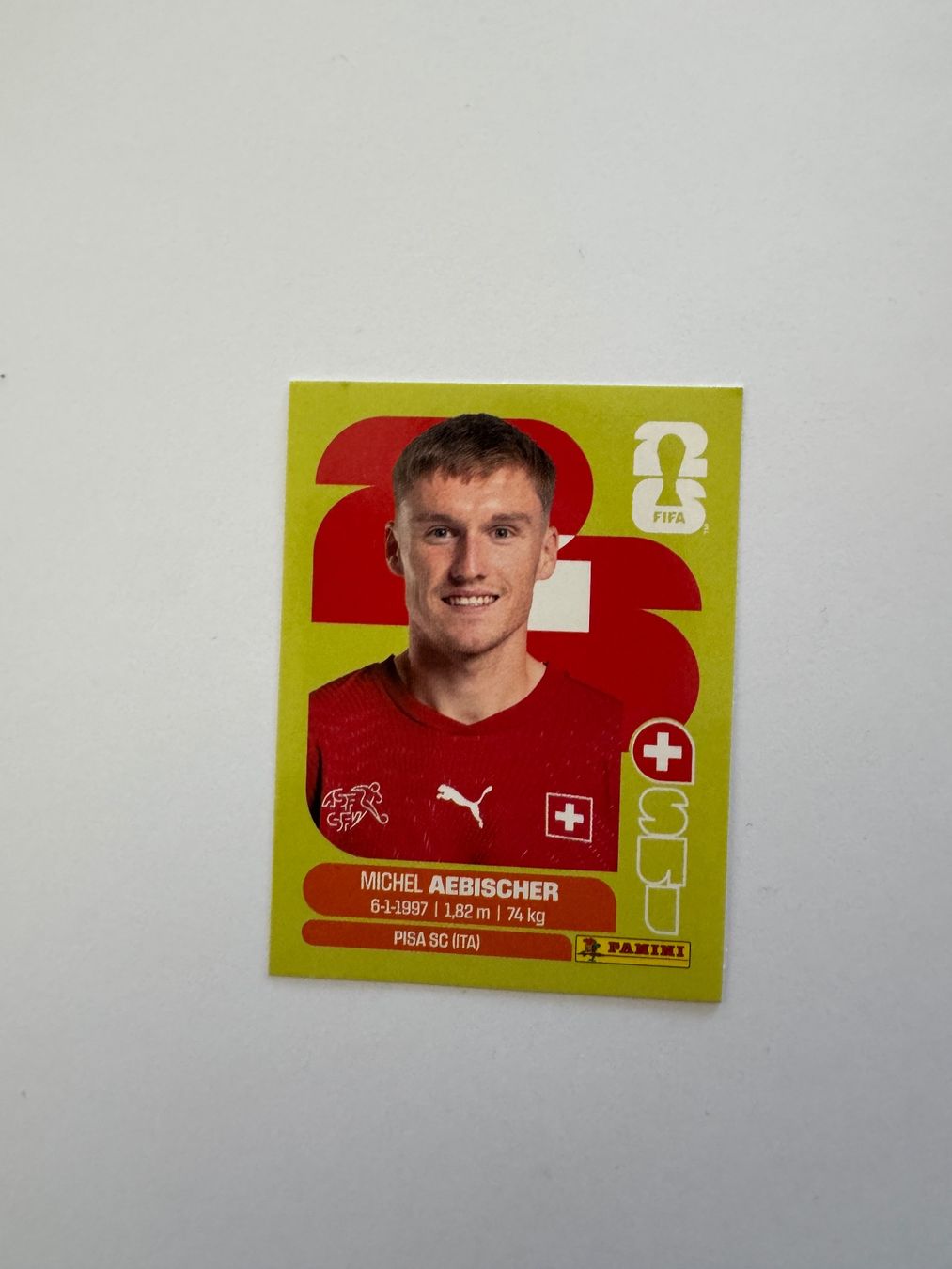 Panini Sammelbilder & Trading cards: Michel Aebischer Panini Sticker 2026 – Neu (gemäss Beschreibung) aus Turbenthal von Meraki