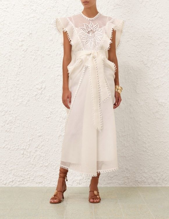 Zimmermann Vestiti: Zimmermann Kleid Balance Waterfall – Nuovo (secondo la descrizione) da Luzern venduto da TENDIMO 3