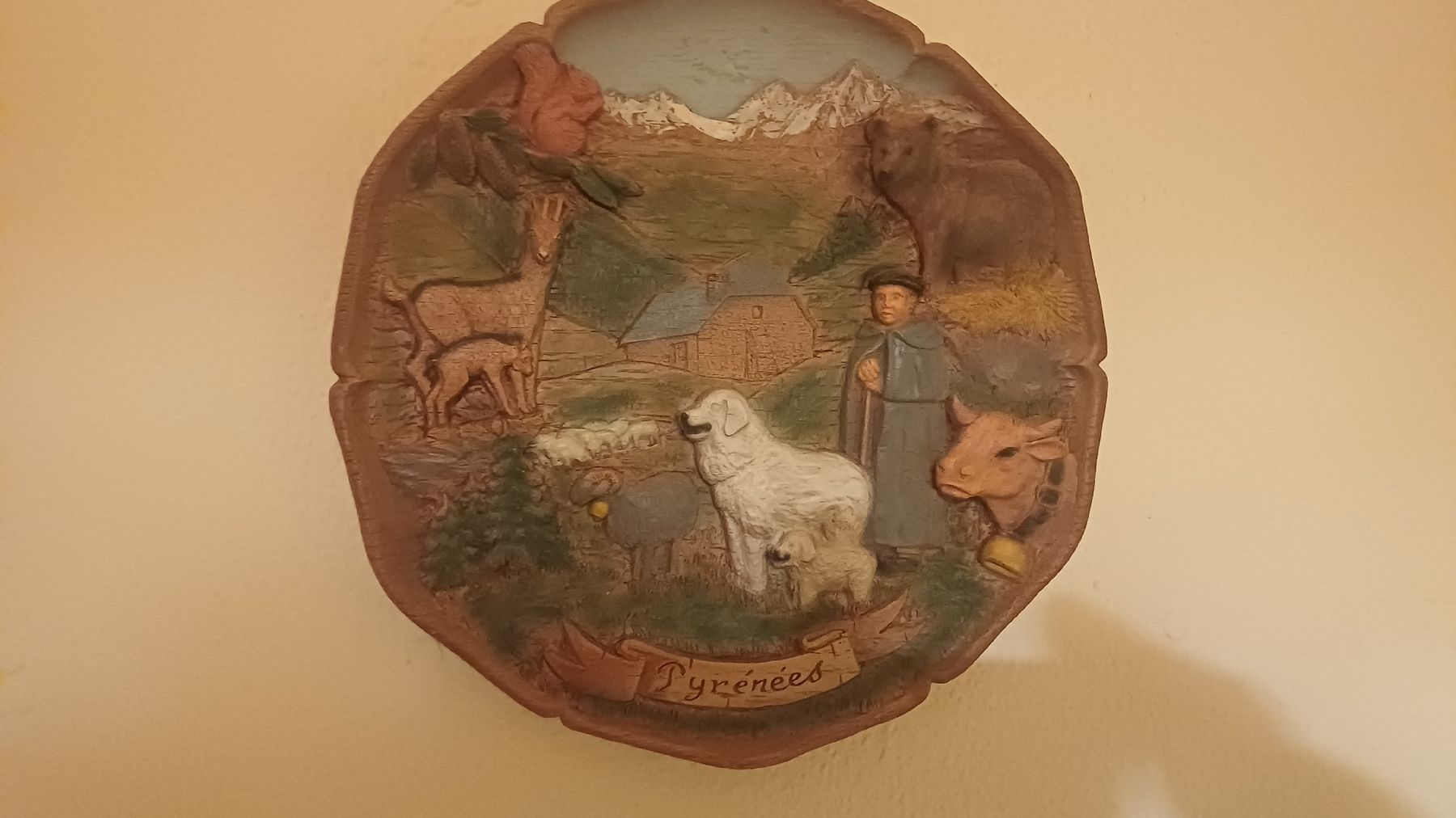 Teller: Schöner Wandteller – Gebraucht aus Flawil von Pinkmalibu 1