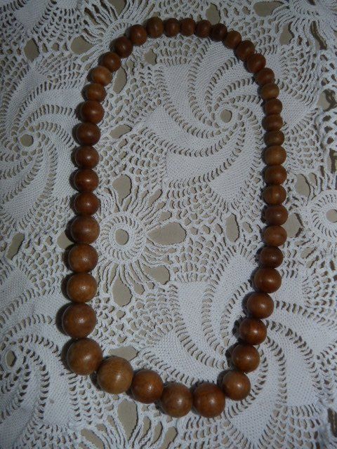 Colliers: Halskette vintage, Holz – D'occasion à Nunningen par Fashion-Ave51 3