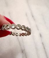 Bandring mit Zirkonia, Grösse 57💍