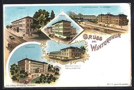 Litho Winterthur, Kasino, Technikum, Mus