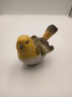 Vogel Deko Figur gelb neuwertiger Zustand