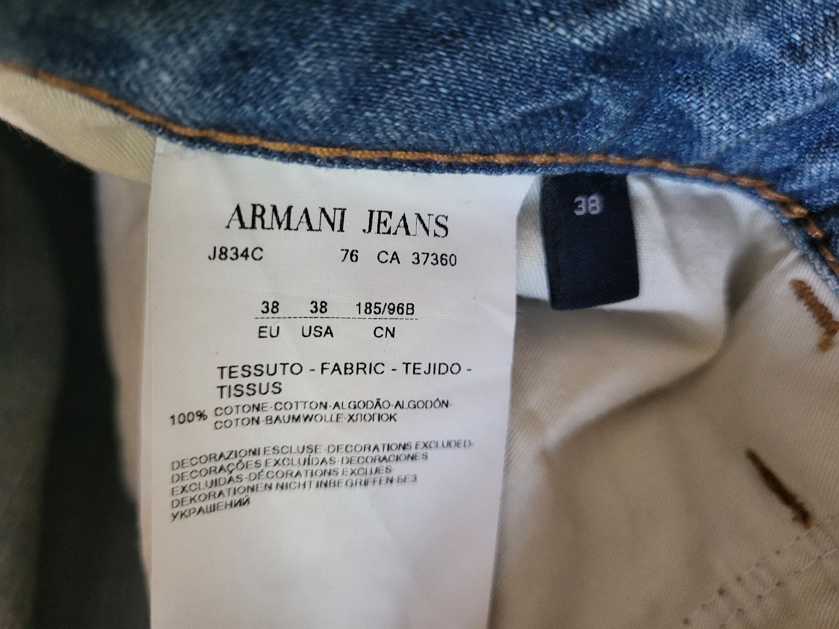 Jeans: ARMANI JEANS – Usato da Fruthwilen venduto da Mostro-Medusa 3