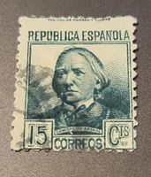 Spanien 1938 dezentriert briefmarke