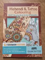 Malbuch Mehendi & Tattoo für Erwachsene neu