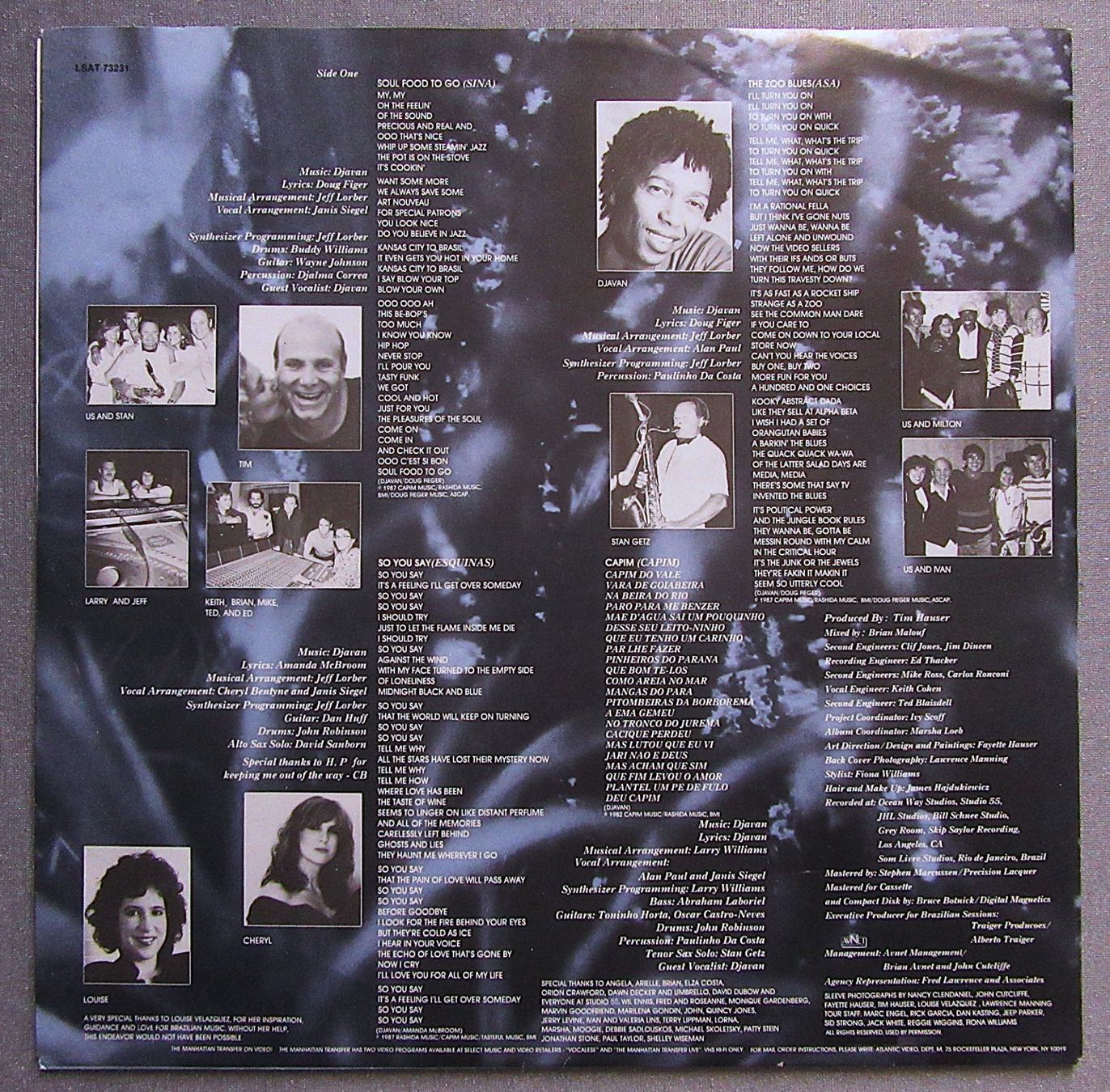 Schallplatten: The Manhattan Transfer - Brasil - LP ab CHF 7.00 – Gebraucht aus Auenstein von Padabimbim 3