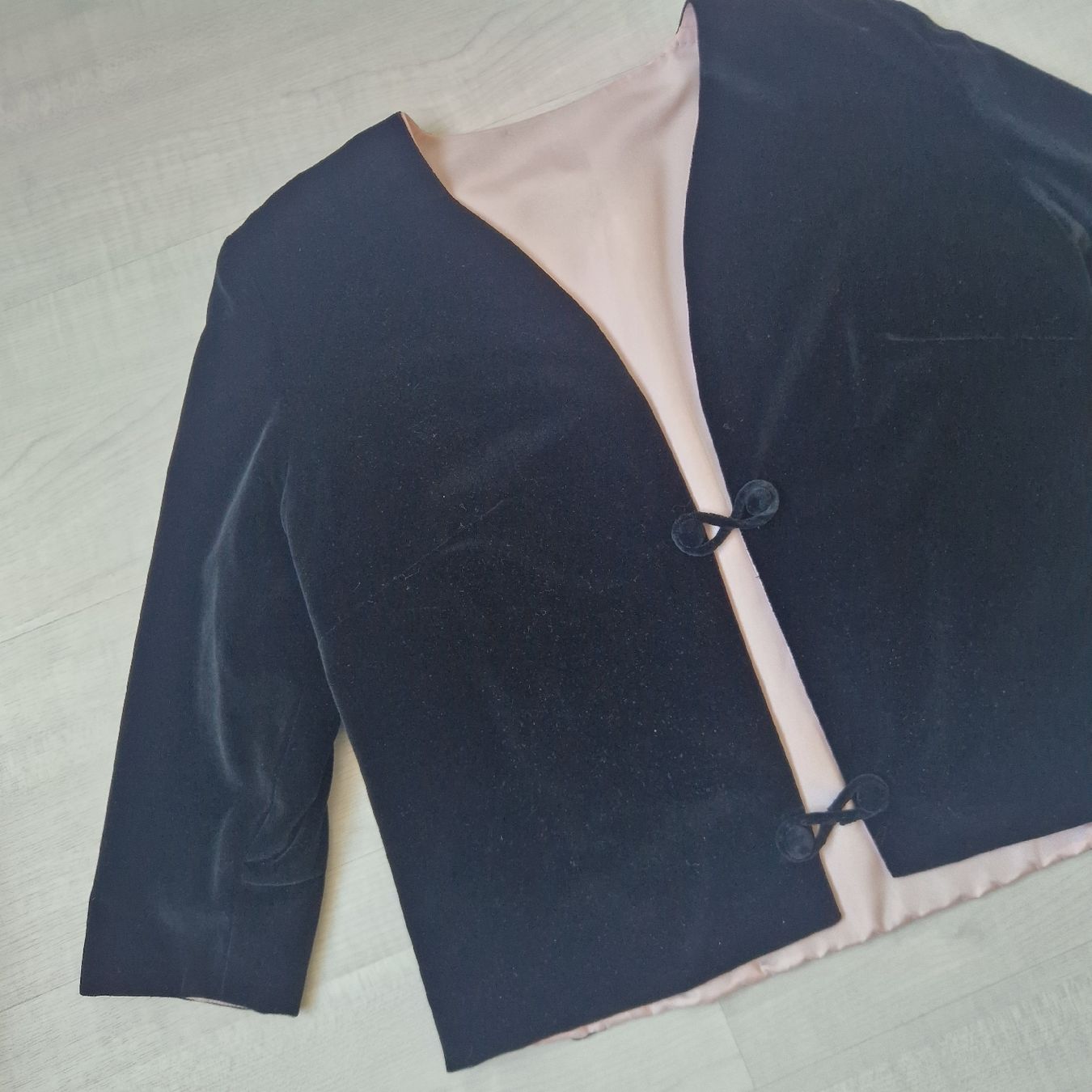 Giacche: Elegante Samt Jacke, Schwarz, Grösse M – Usato da Gwatt (Thun) venduto da Letzte-Chance-II 2