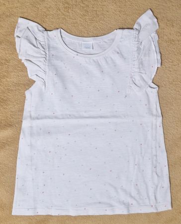 Süsses Next Mädchen T-Shirt mit Flügelärmeln – Gr. 122
