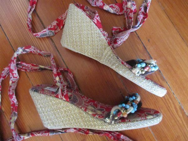Scarpe da donna: PRIMA ELE : Sandales compensées avec ruban à nouer 41 – Nuovo e nell'imballaggio originale da Petit-Lancy venduto da lilycerise 5