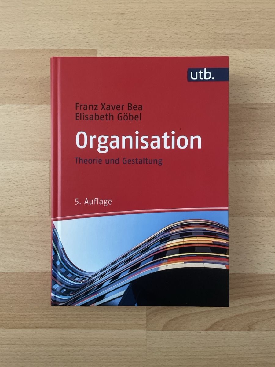 Livres: Organisation - Theorie und Gestaltung – Neuf (Voir description) à Neuenkirch par leana_gloggner
