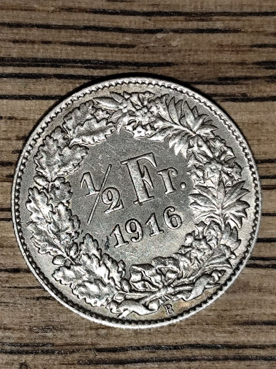 Tutti le monete: ==> 1/2Fr 1916 ss-vz <== – Usato da Bern venduto da b.man_is_back