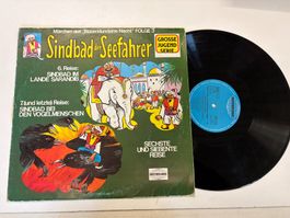 Vinyl Schallplatte Sindbad der Seefahrer 6 und 7 Reise 1973