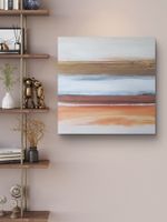 Originales abstraktes Bild 80x80x3cm