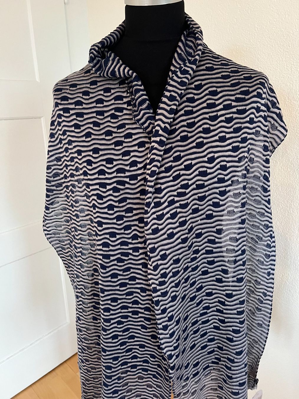 Colora Foulards, Tücher & Schals: Colora Schal, Dunkelblau/Grau, NEU – Neu und originalverpackt aus Worb von farben20zauber 2