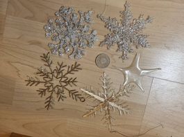 Schneeflocken / Dekoration / Weihnachten