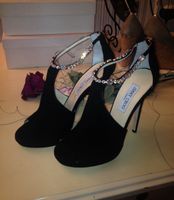 💎 Jimmy Choo High Heels, schwarz, Gr. 39 - Top Zustand!