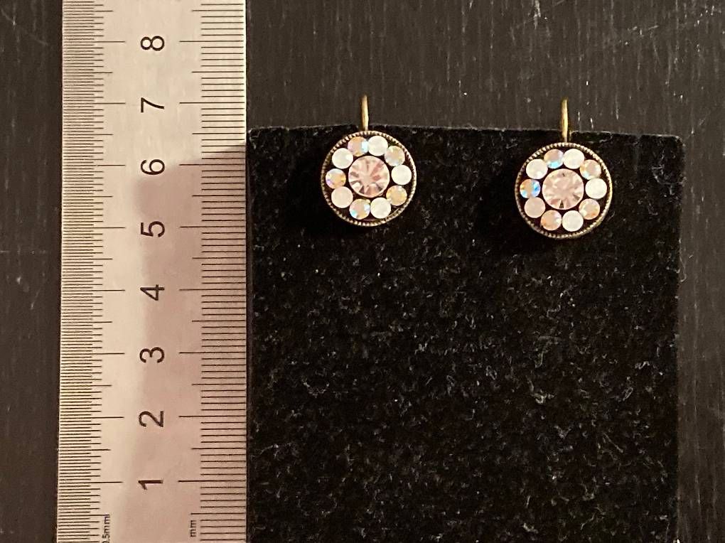 Orecchini pendenti & Orecchini a lobo: Ohrringe mit Strass-Steinen – Usato da St. Gallen venduto da jbr_q7tx 2