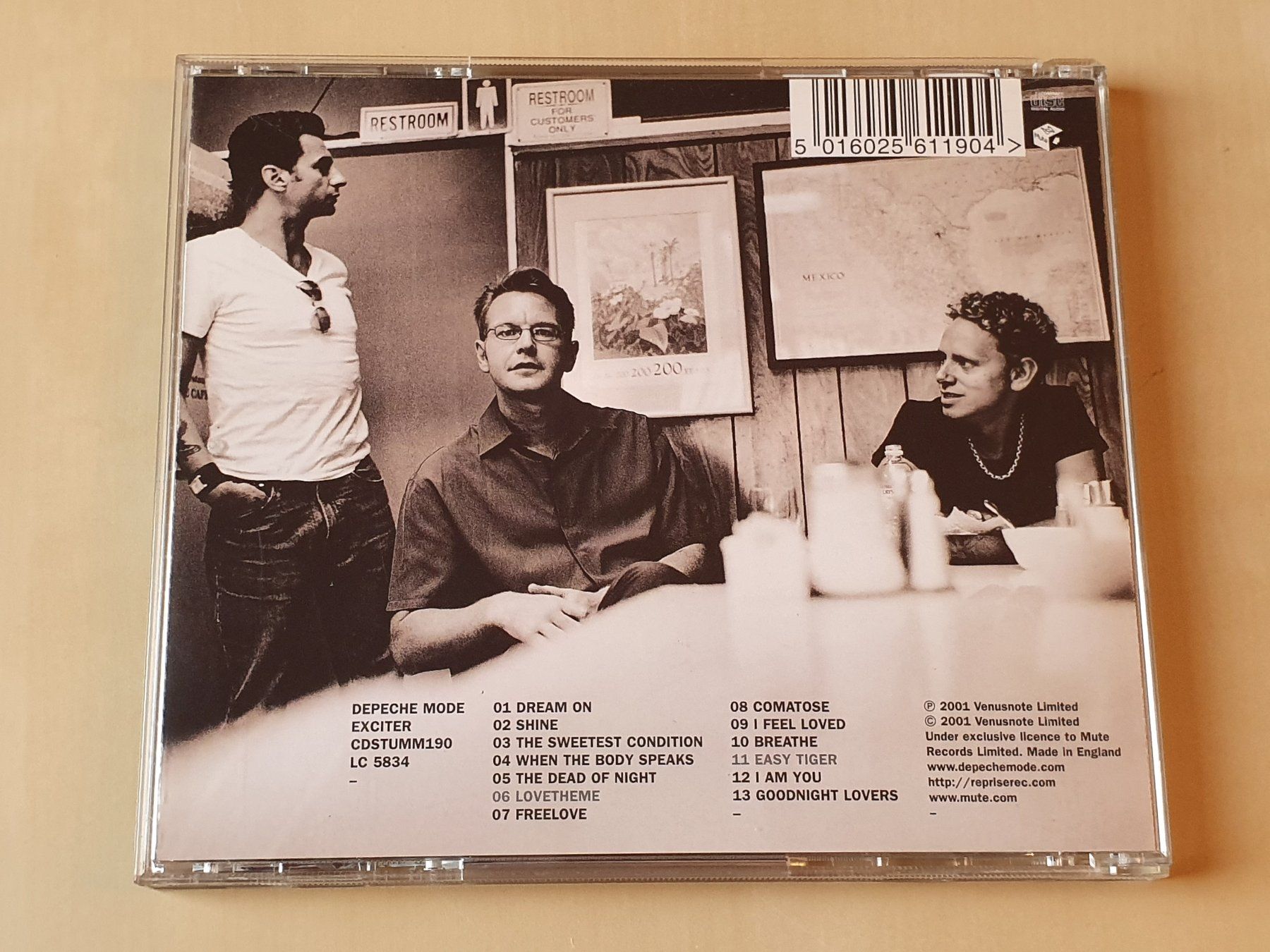 CDs: Depeche Mode Exciter – D'occasion à Stansstad par collectorsshop 1