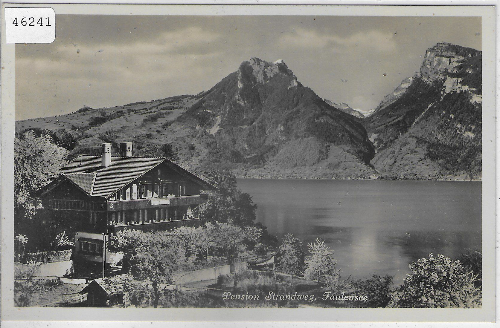 Cartoline postali: Pension Strandweg - Fauelensee – Usato da Ettingen venduto da Kartenplanet
