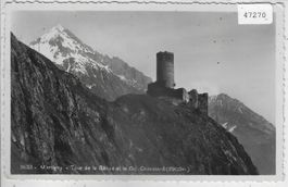 Martigny .- Tour de la Batiaz et le Gd. Chavalard