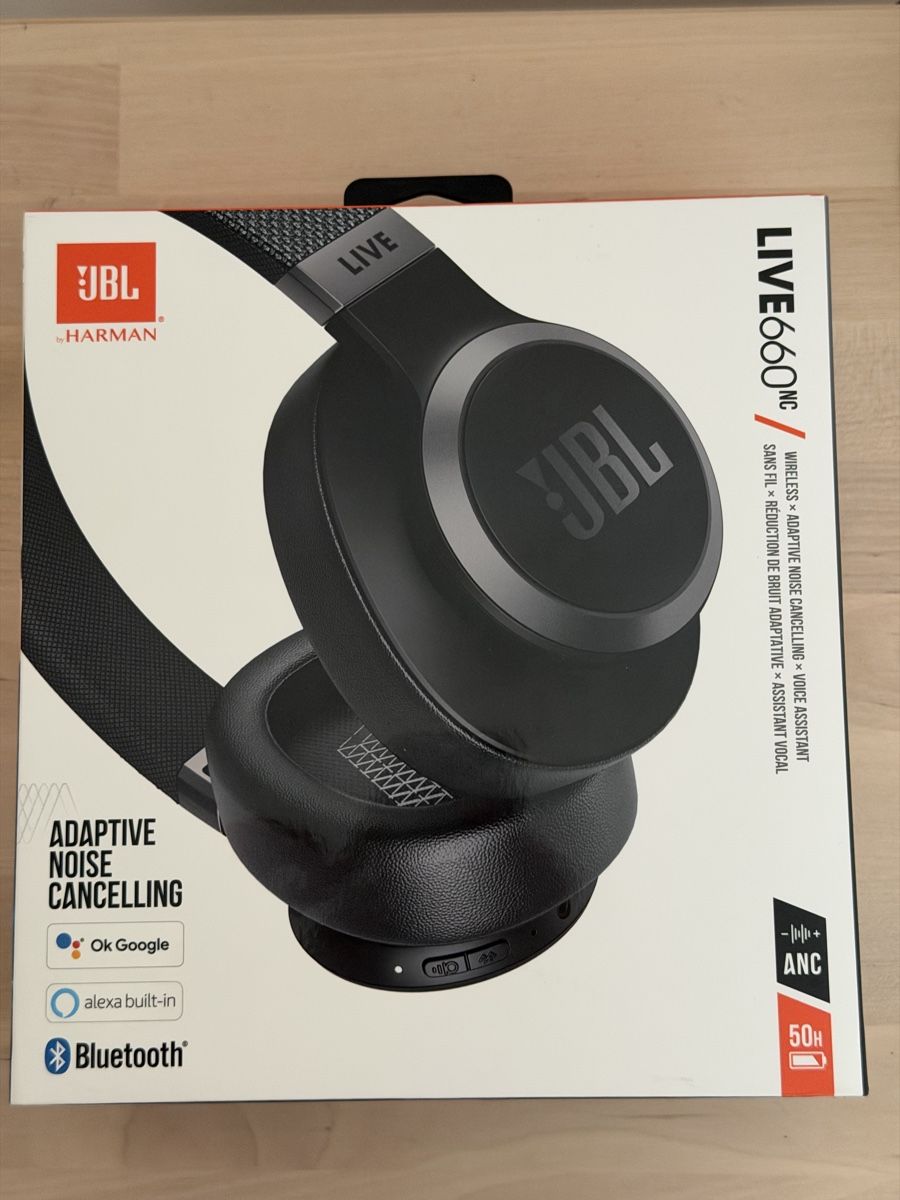 JBL Cuffie: JBL LIVE 660NC Headphones new – Nuovo e nell'imballaggio originale da Appenzell venduto da kat_qzv6