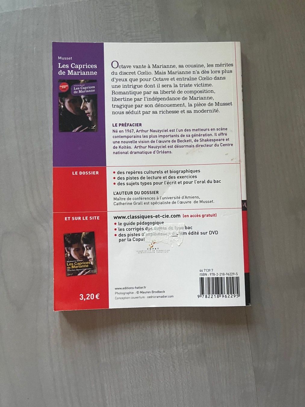 Libri: les caprices de Marianne – Usato da Berg SG venduto da ama_yk76 1
