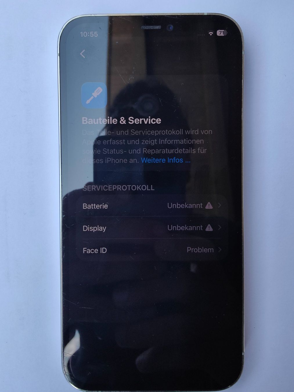Apple Telefoni cellulari / Smartphones: Apple iPhone 12 Pro 128 GB silber mit OVP – Usato da Adelboden venduto da rol_4zgi 6