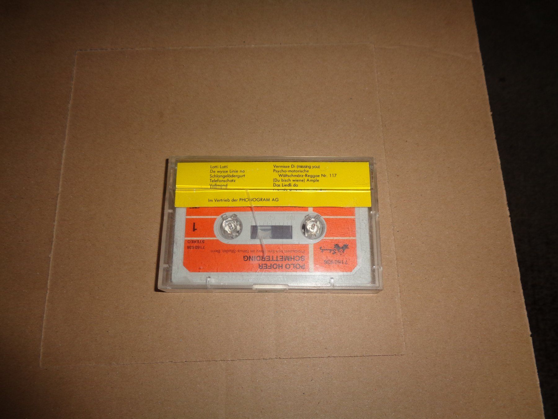 Musicassette: Polo Hofer Schmetterding Cassette 1978 rar – Nuovo (secondo la descrizione) da trimbach venduto da Stonehenge1955 1