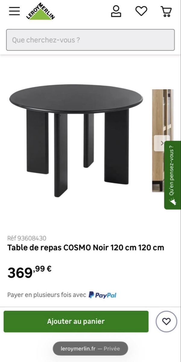Tische: Table et chaises excellent état – Neu (gemäss Beschreibung) aus Crissier von ara_wr6m 4