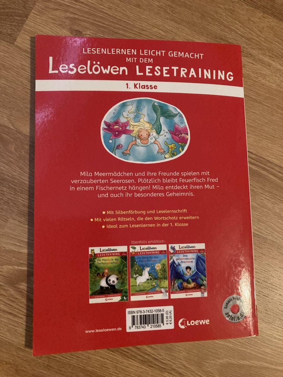 Libri: Lesetraining Geschichtenbuch Meermädchen – Usato da Emmenbrücke venduto da JJ_89 1