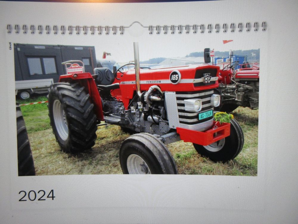 Massey Ferguson Kalender A3 2024 Kaufen auf Ricardo