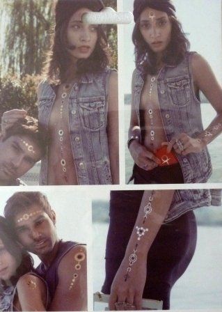 Tutte le decorazioni: Temporär-Tattoos - Crop Circles – Nuovo e nell'imballaggio originale da Mauren venduto da Yeelen 1