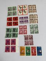 Briefmarken Deutschland Bund – Viererblöcke