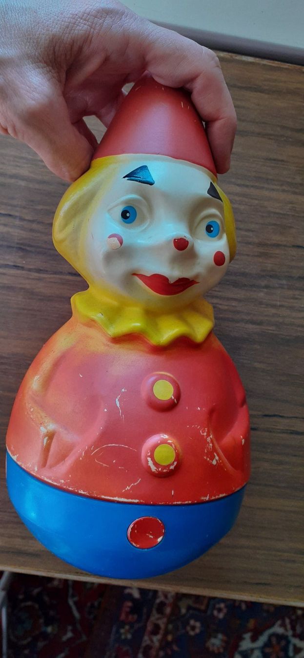Bambole: Clown Stehaufmännchen Nr.1 – Usato da Mörschwil venduto da antiksalon 6