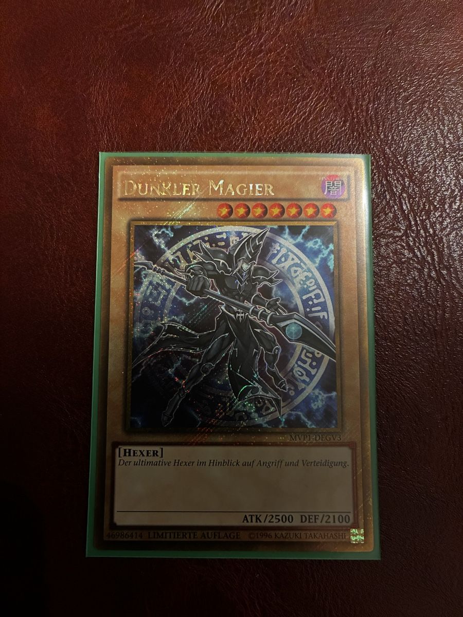 Yugioh Cartes à collectionner: Yu-Gi-Oh!-Set Dunkler Magier – Neuf (Voir description) à Zollikofen par alphabra 1