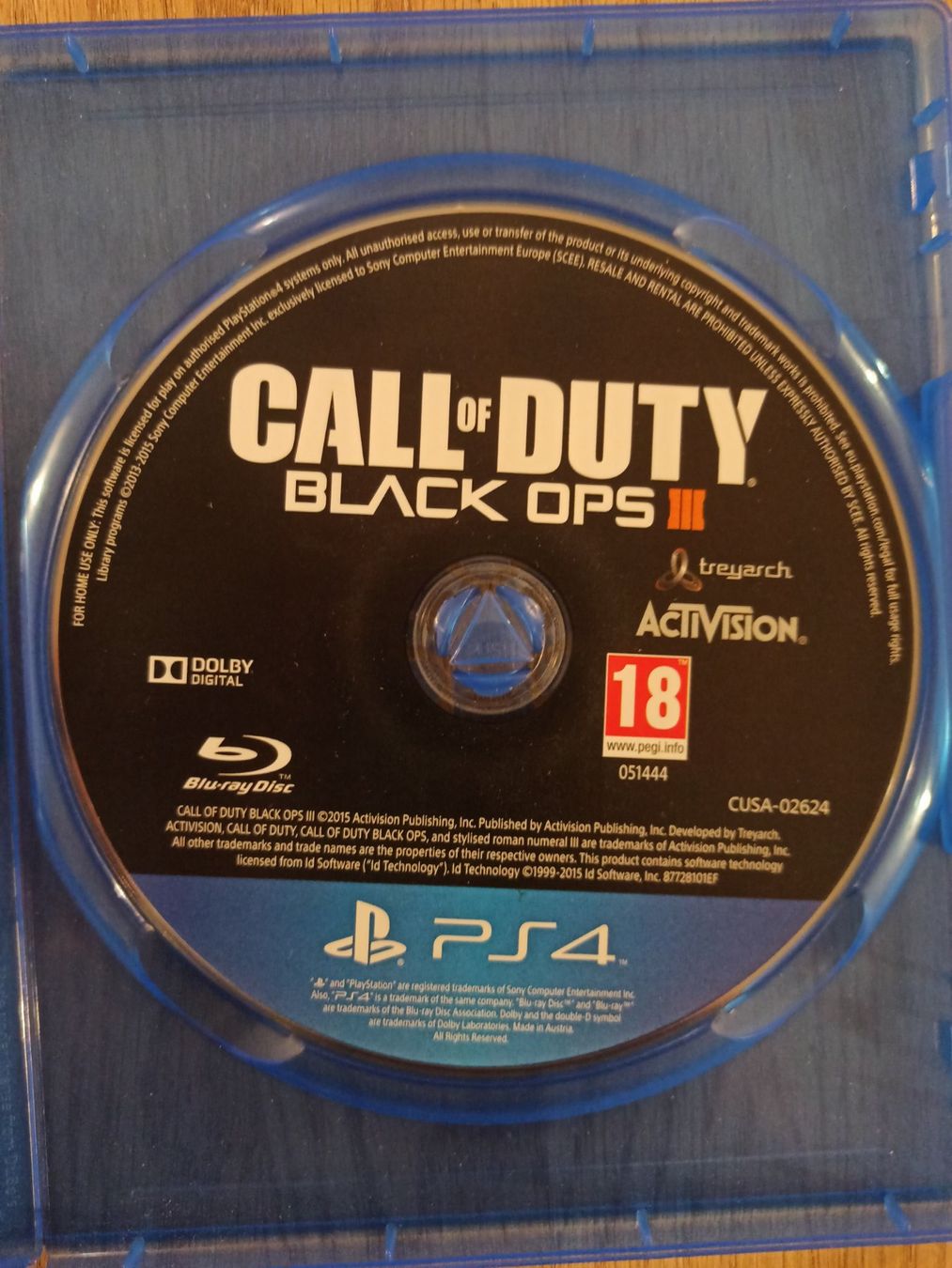 Spiele: Call of Duty Black Ops III ( 3 ) PS4 / PS5 – Gebraucht aus Oberweningen von mar_87mx