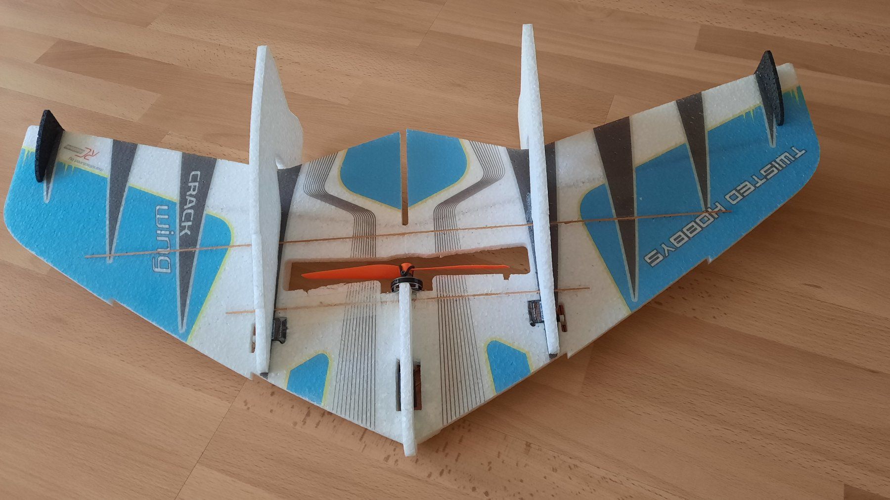 Modellismo RC: CrackWing EPP Nurflügler – Usato da Füllinsdorf venduto da Lioncat