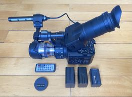 SONY NEX-FS100 Camcorder mit Zubehör