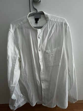Shirt L Men Weiss Farbe/white colour
