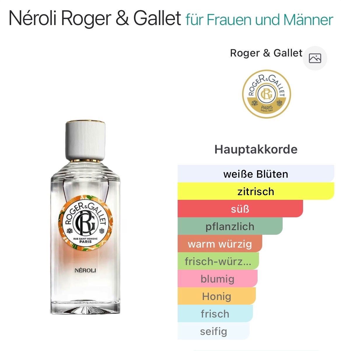Profumi & Eau de Toilette: Roger & Gallet - NÉROLI Cadeau Set Neu – Nuovo (secondo la descrizione) da Luzern venduto da eli_5xnv 3