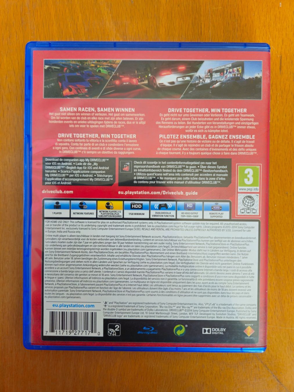 Giochi: PS4 - DRIVECLUB – Usato da Kandergrund venduto da BSD83 1